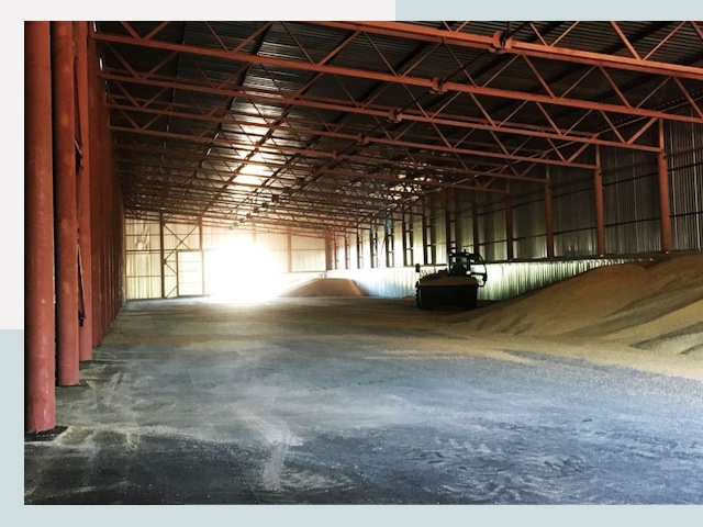 Строительство зернохранилищ в Бийске