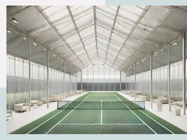 Строительство теннисных кортов в Бийске