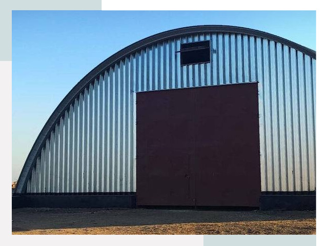 Бескаркасные ангары в Бийске