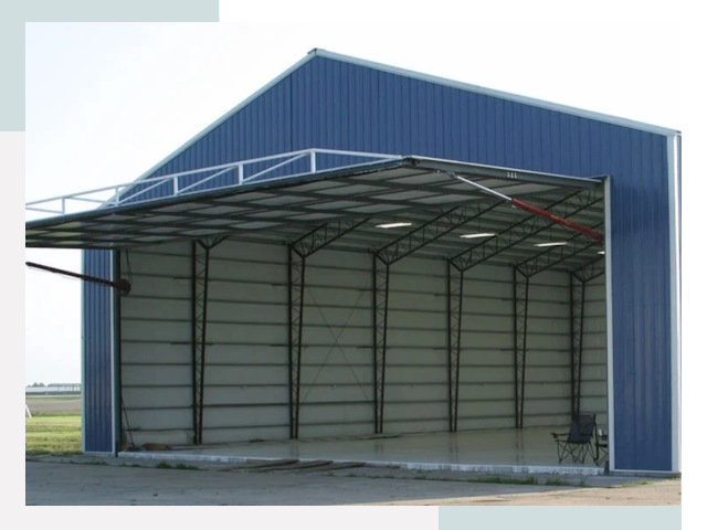 Прямо стенные ангары в Бийске