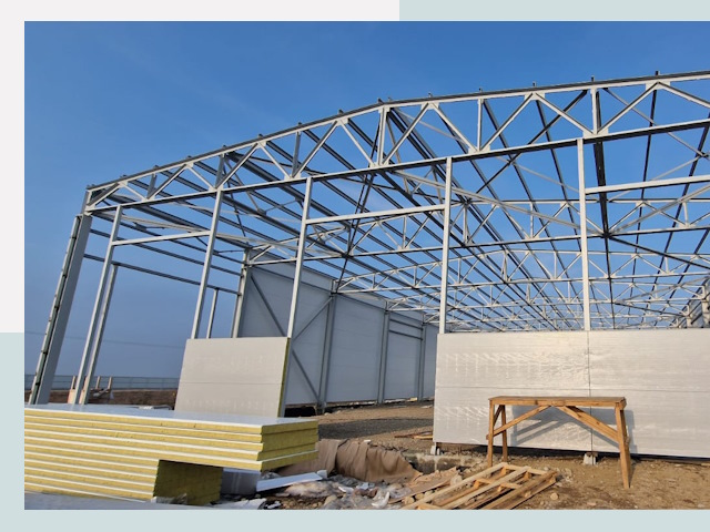 Утепленные ангары в Бийск от 623 руб. за м²