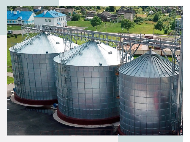 Металлические силосы в Бийске