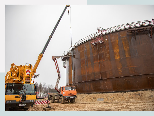 Монтаж резервуаров в Бийске от 623 руб. за м³