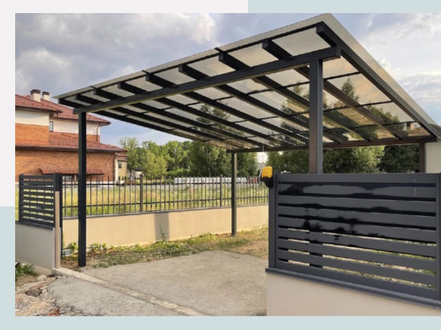 Металлические навесы в Бийск от 623 руб. за м²