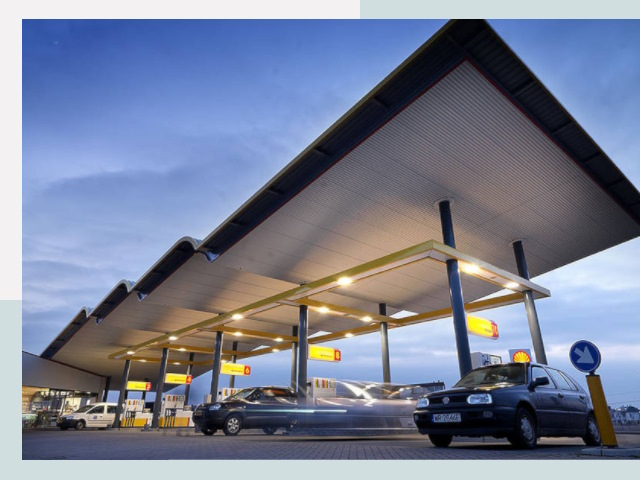 Навесы для АЗС в Бийск от 623 руб. - Защита и комфорт