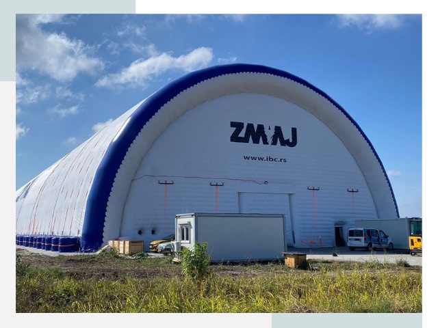 Брендирование ангаров в Бийске