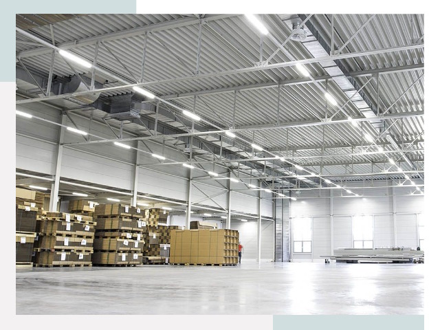 Освещение ангаров в Бийске