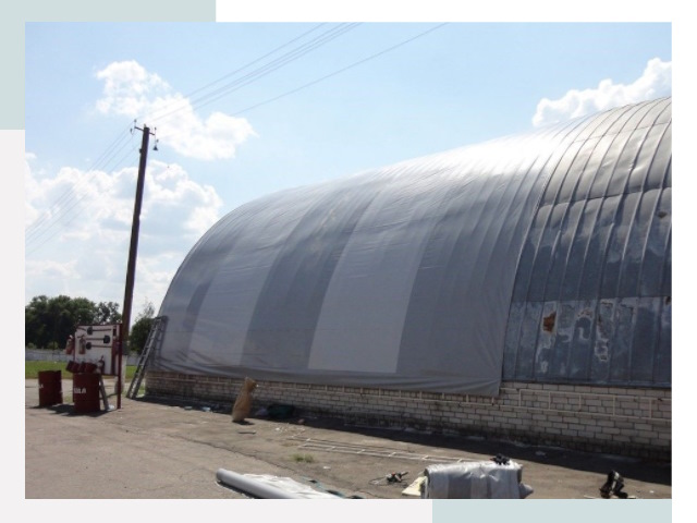 Ремонт ангаров в Бийске