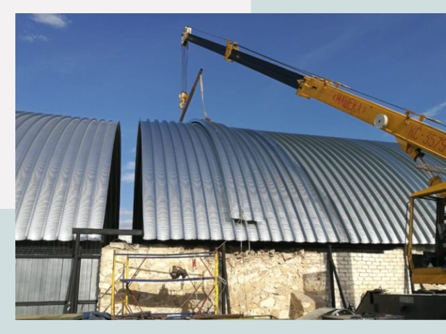 Реконструкция ангаров в Бийске от 623 руб.