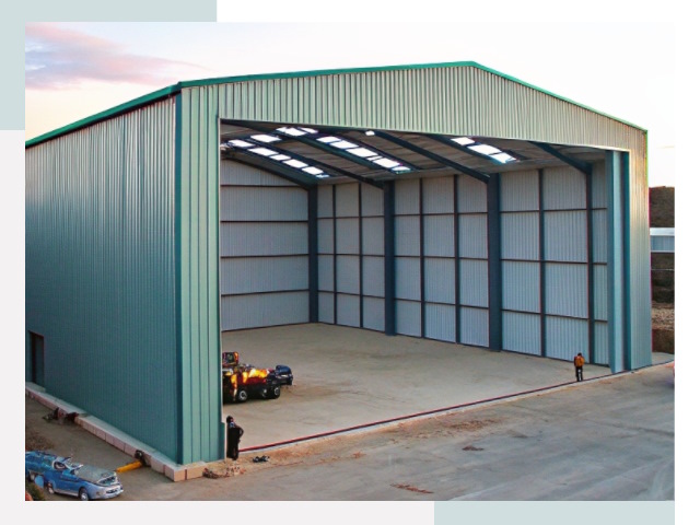 Строительство ангаров в Бийске