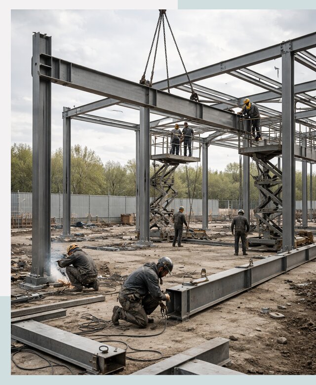 Строительство выставочных павильонов из металлоконструкций в Бийске