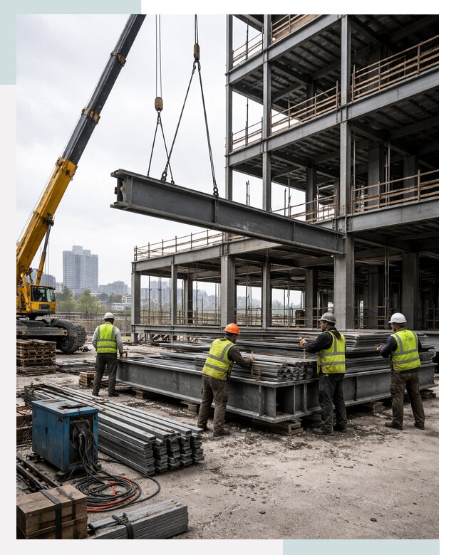 Строительство торгово-офисных зданий в Бийске от 46742 р.| СтальСтрой-Бск