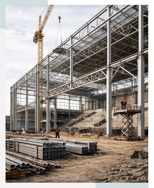 Строительство спортивных комплексов в Бийске от 31161 р. | СтальСтрой-Бск